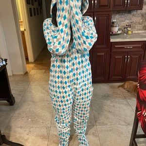 Ellen ! Onesie ! TEENS!  Thick comfortable with feetsies!